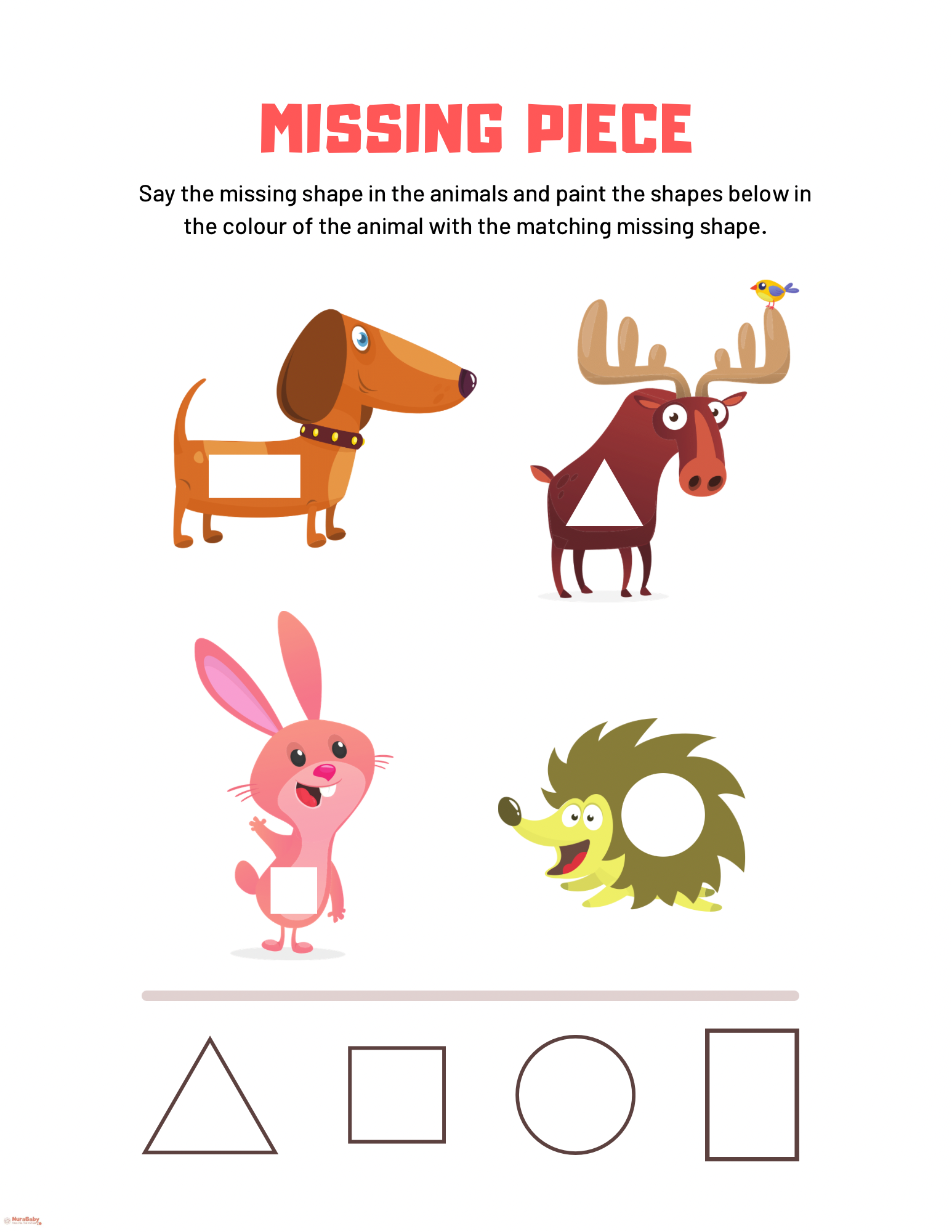 🎨🧩 Missing Piece Fun! 🧠🐾