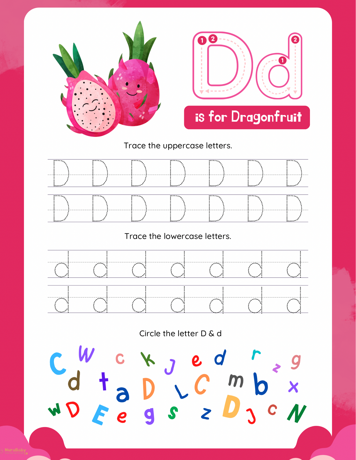 🍓✨ D is for Dragonfruit! ✨🍓