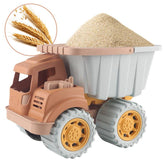 MyKids-USA™ - Children’s Wheat Straw Medium Beach Simulation Construction: Blue / Average Size 0-12Y)