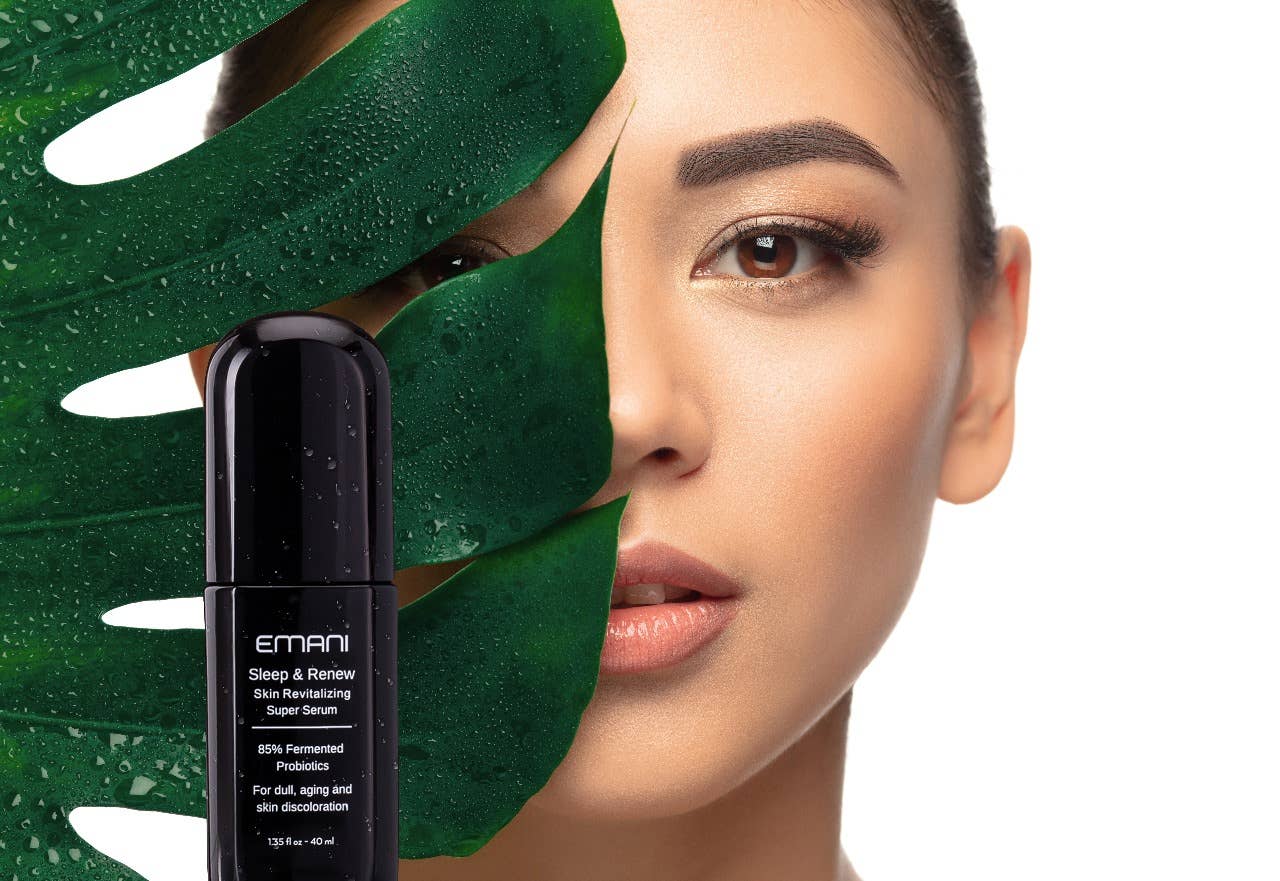 EMANI VEGAN COSMETICS - Sleep & Renew Super Serum - Cell Turnover and Refine Pores