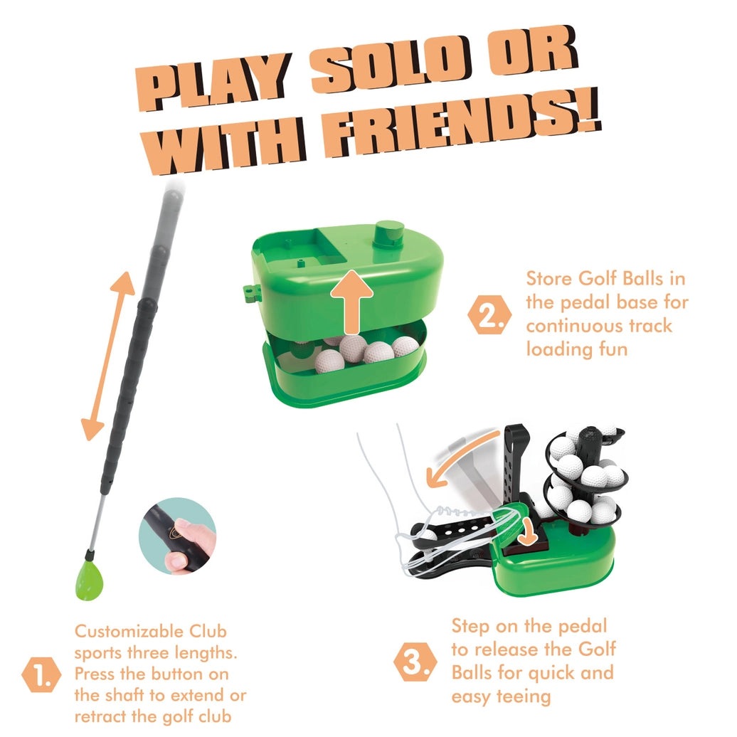 Fun Little Toys - Kids Golf Toys Set Outdoor Lawn Sport Toy