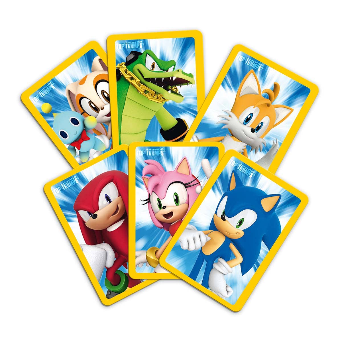 Top Trumps USA, Inc. - Sonic the Hedgehog Top Trumps Match - The Crazy Cube Game