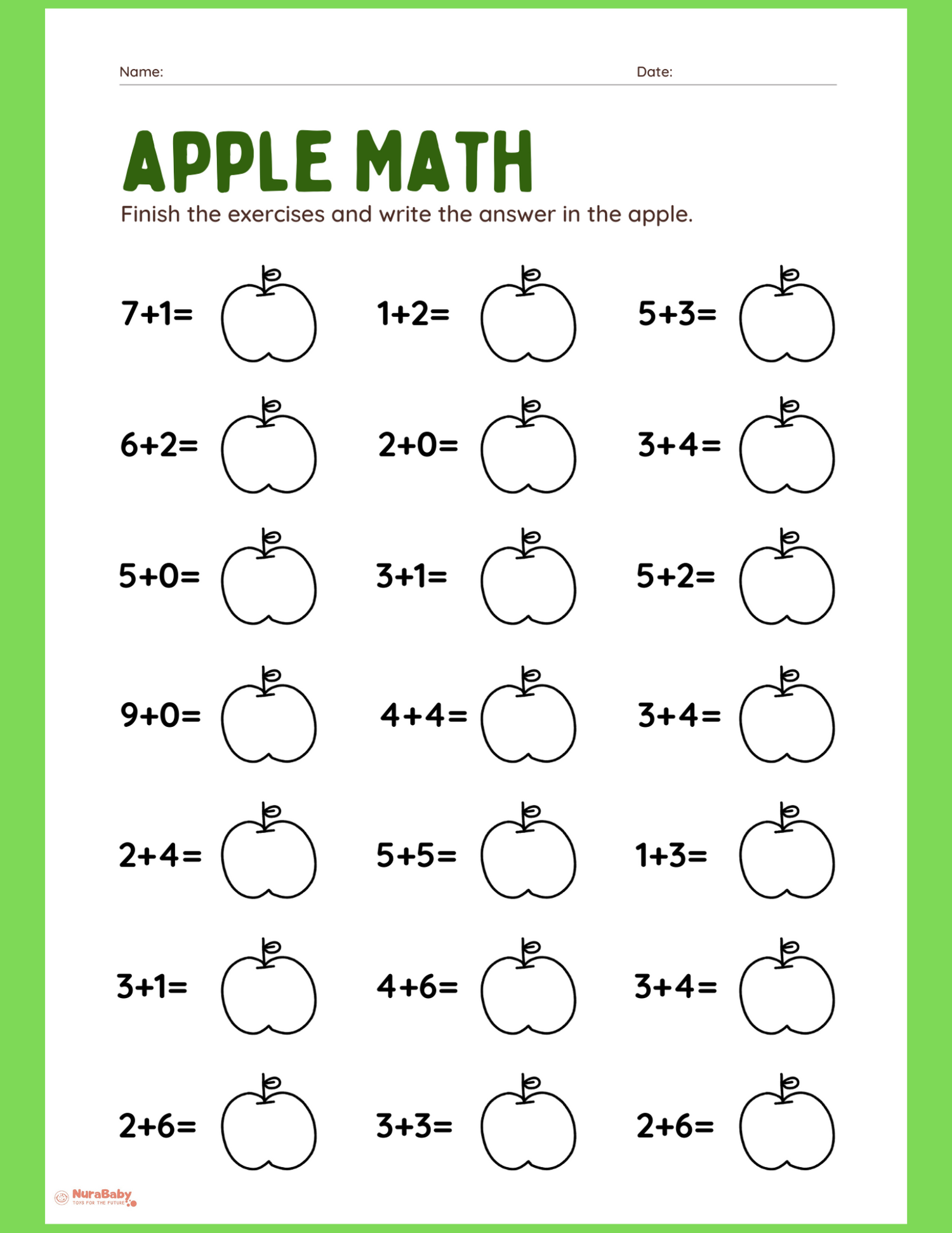 Apple Math: Fun Learning with a Tasty Twist!