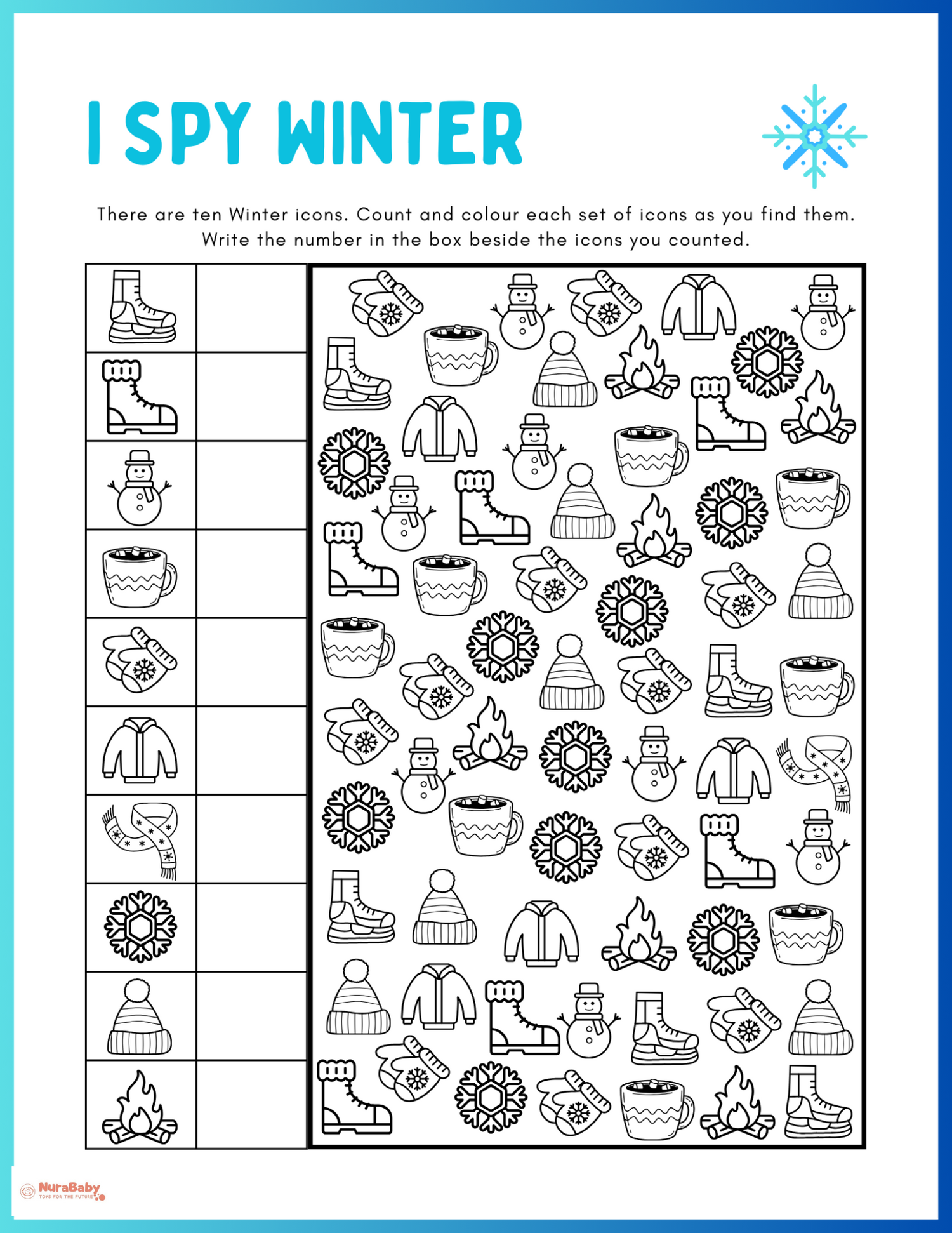 I Spy Winter: A Fun and Engaging Activity for Kids!