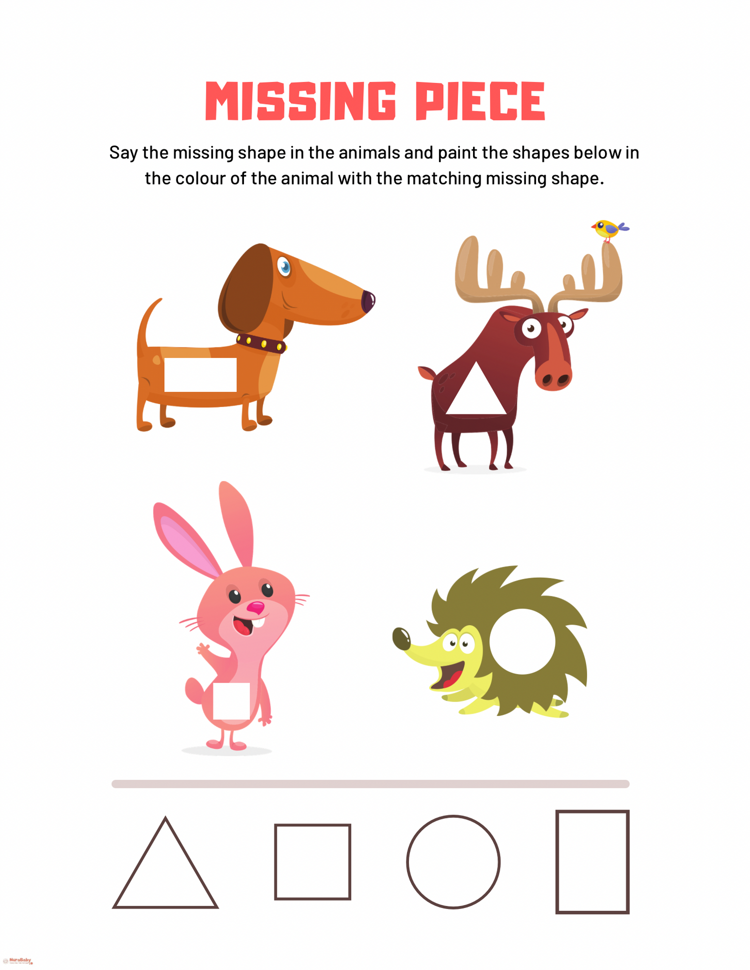 🎨🧩 Missing Piece Fun! 🧠🐾