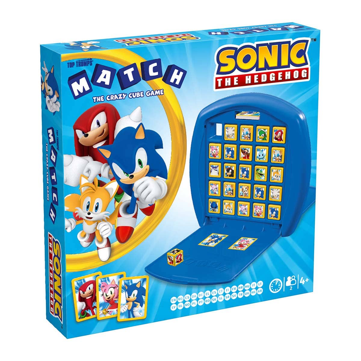 Top Trumps USA, Inc. - Sonic the Hedgehog Top Trumps Match - The Crazy Cube Game