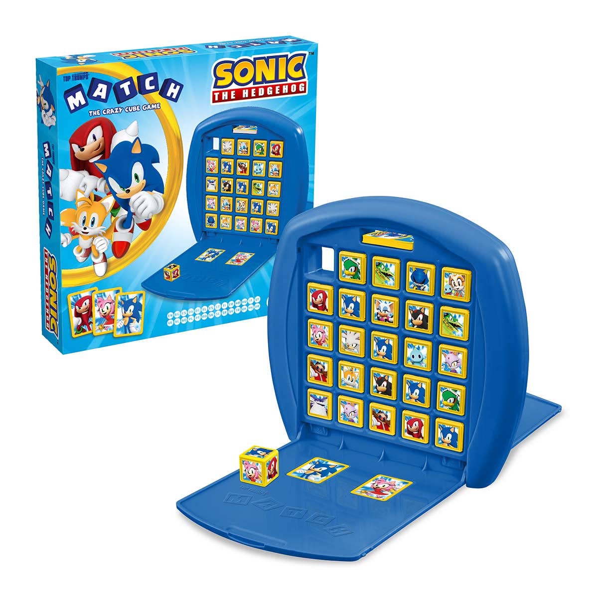 Top Trumps USA, Inc. - Sonic the Hedgehog Top Trumps Match - The Crazy Cube Game