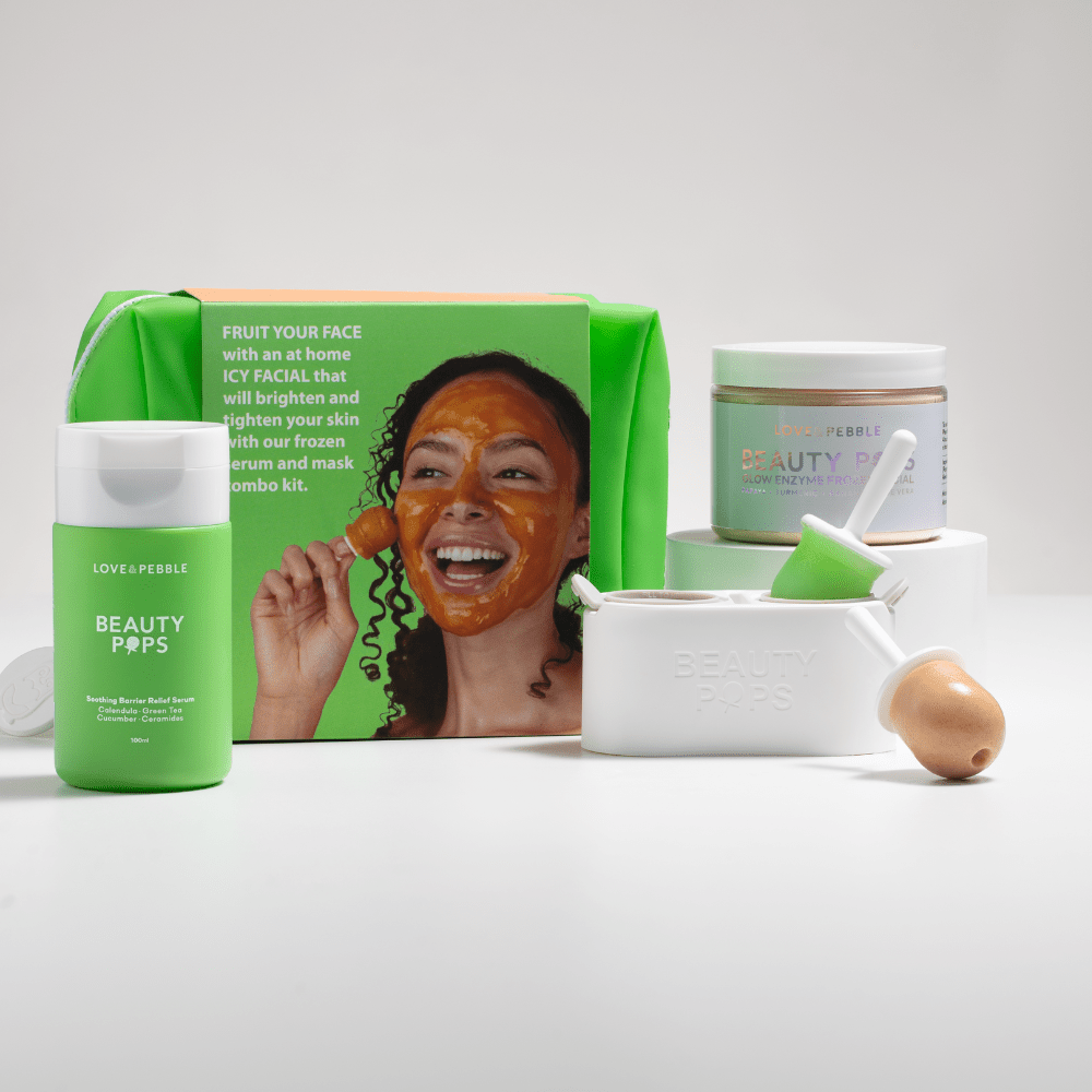 Love & Pebble - BEAUTY POPS™ Glow & Soothe Bundle - Icy Facial Skincare