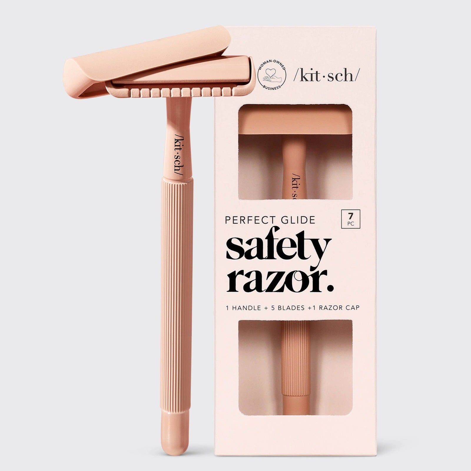 KITSCH - Perfect Glide Safety Razor - Terracotta