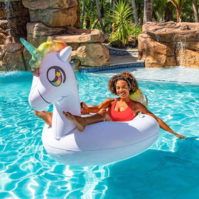 PoolCandy - Tube Runner Motorized Unicorn Pool Float Special Edition