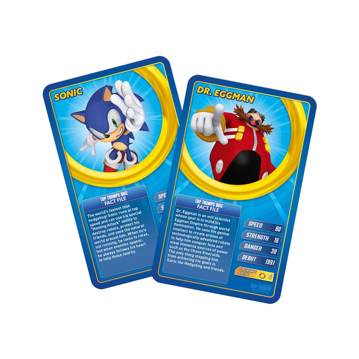Top Trumps USA, Inc. - Sonic The Hedgehog Top Trumps Card Game