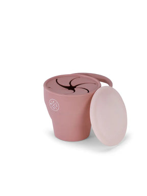 Miminoo - Collapsible Silicone Snack Cup - Taupe