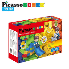 Large Brick Building Blocks - 200pc