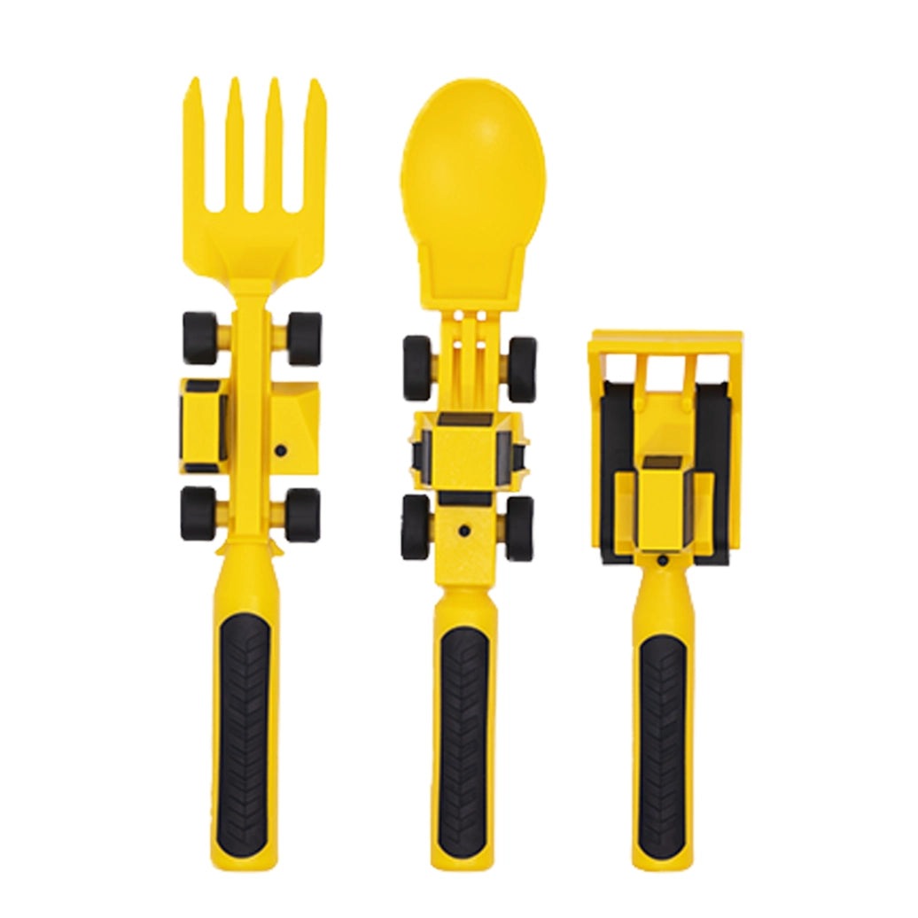 Constructive Eating - Set of 3 Construction Utensils