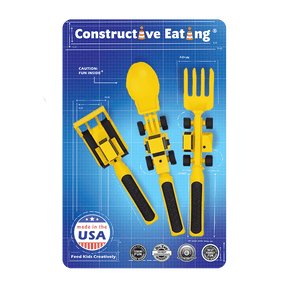 Constructive Eating - Set of 3 Construction Utensils