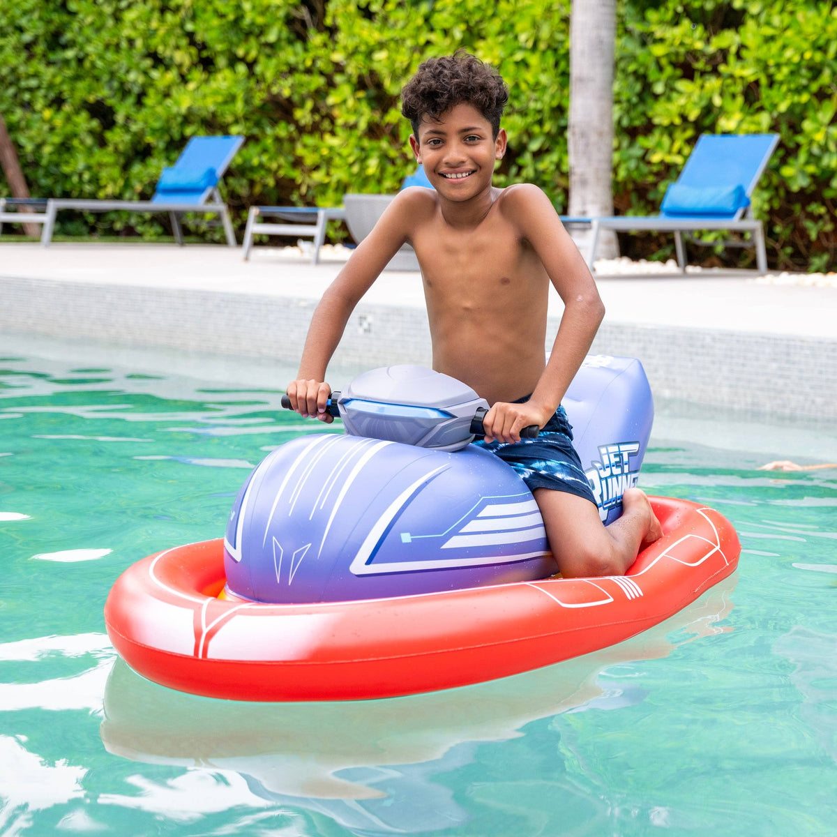 PoolCandy - Jet Runner 2.0 - Motorized Inflatable Ride-On Watercraft
