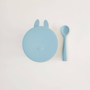 Bunny Suction Bowl + Spoon