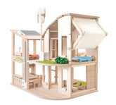 PlanToys - Green Dollhouse With Furniture