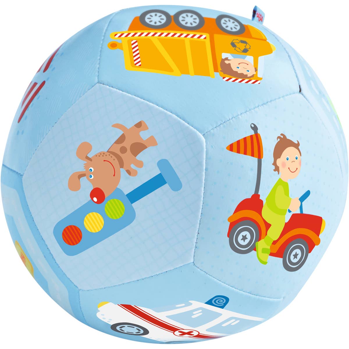 HABA USA - 5 1/2" Baby Ball World Of Vehicles