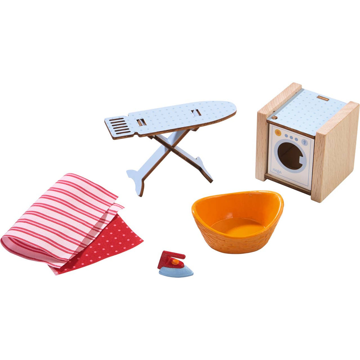 Dollhouse Accessories Washday - Laundry Room Set