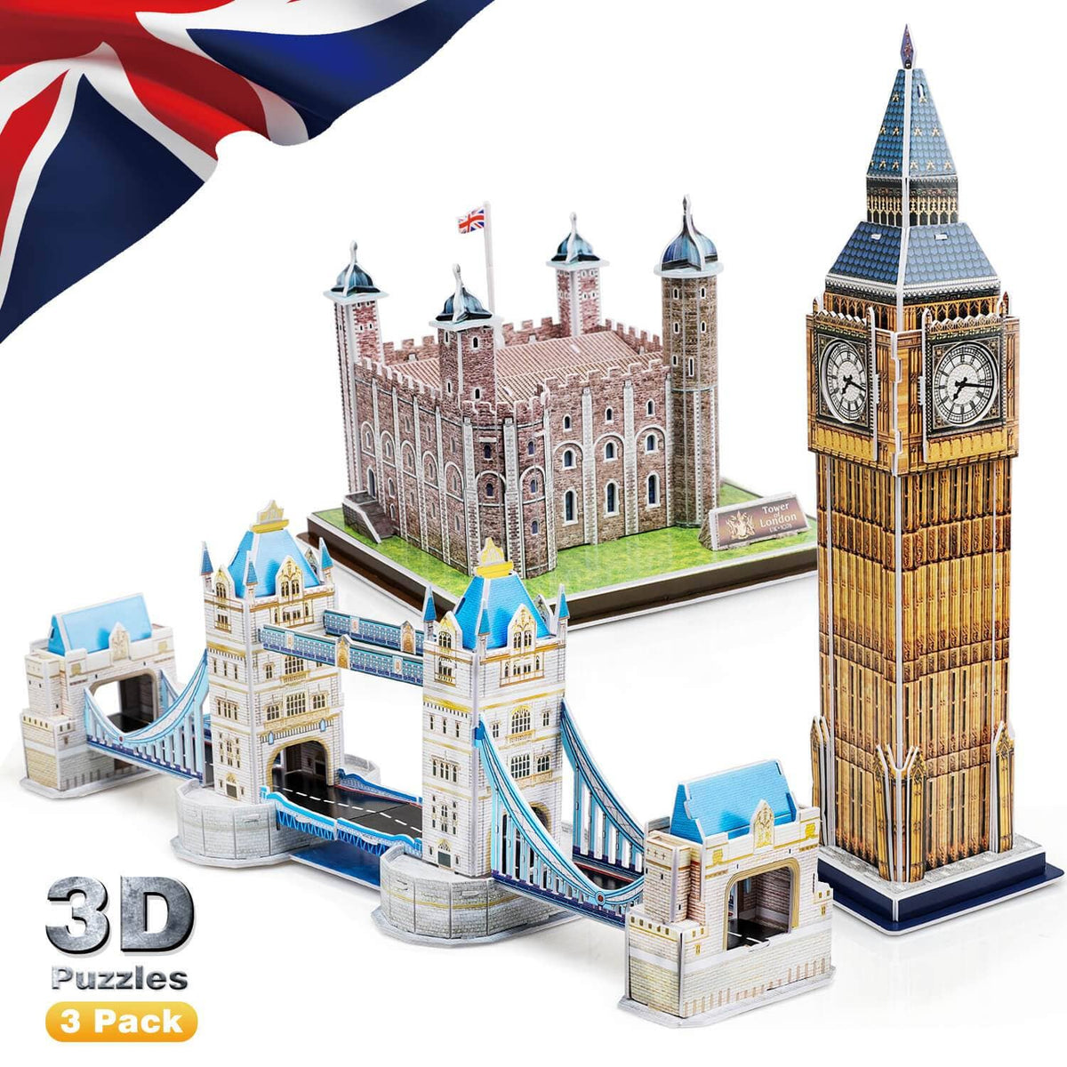 3D Puzzles - UK Architecture Building