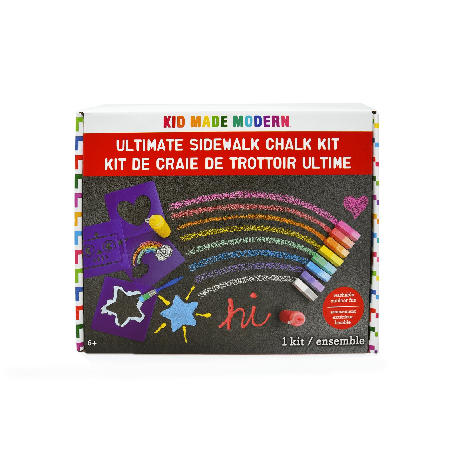 Kid Made Modern - Ultimate Sidewalk Chalk Kit