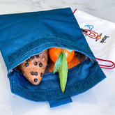 Yumbox - Zero Waste Sandwich Bag - Peacock Blue