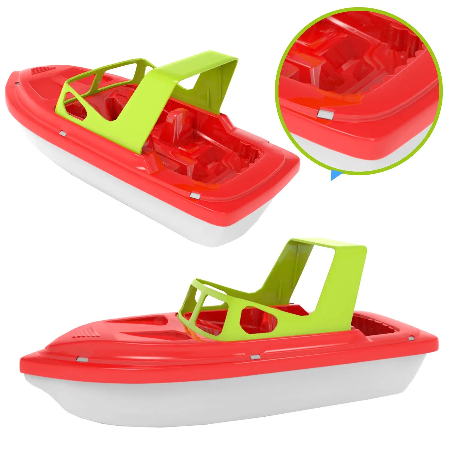 Plastic toy hot sale boats for pool