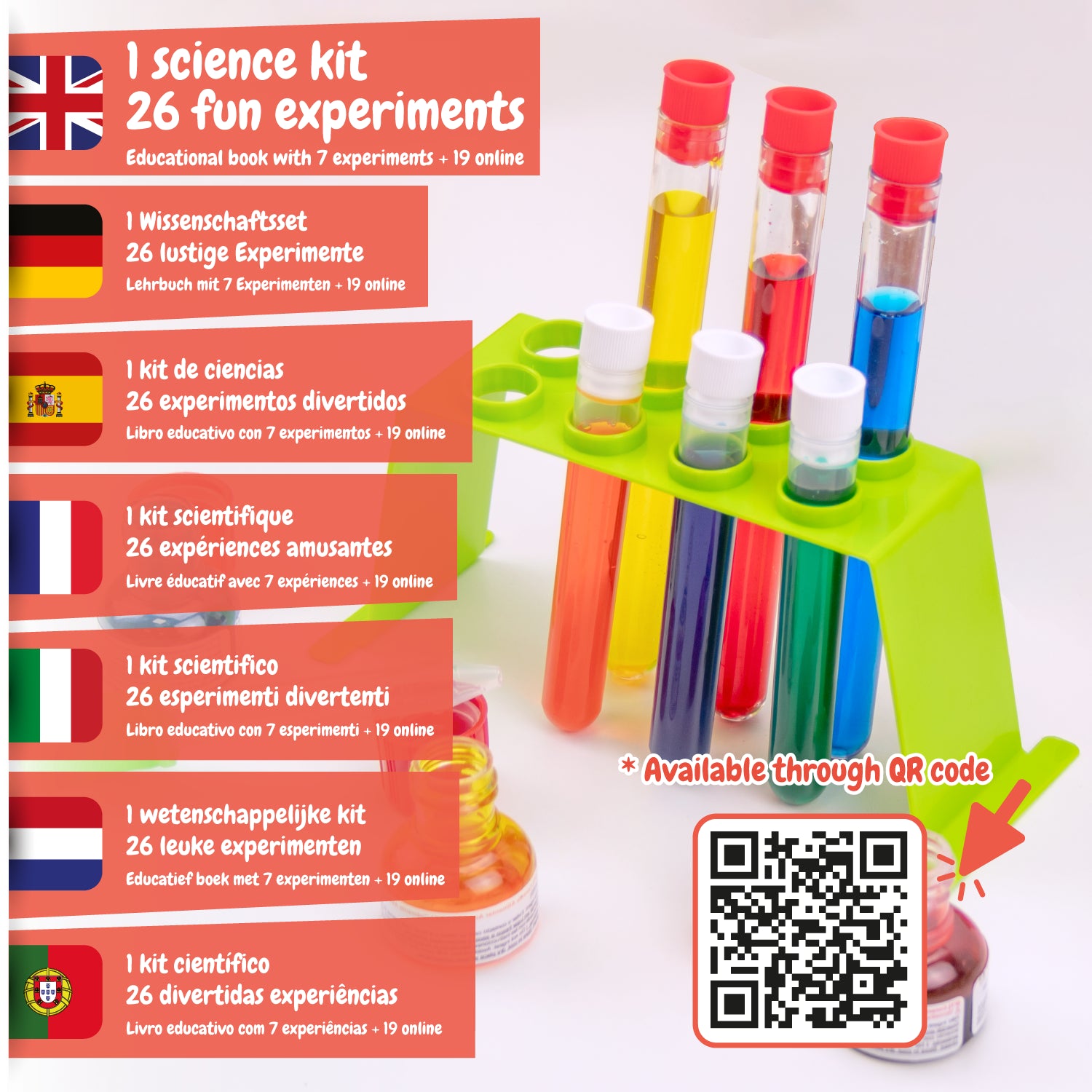 Science - My First Science Kit - Science Toy for Kids in 7 languages