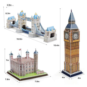 3D Puzzles - UK Architecture Building