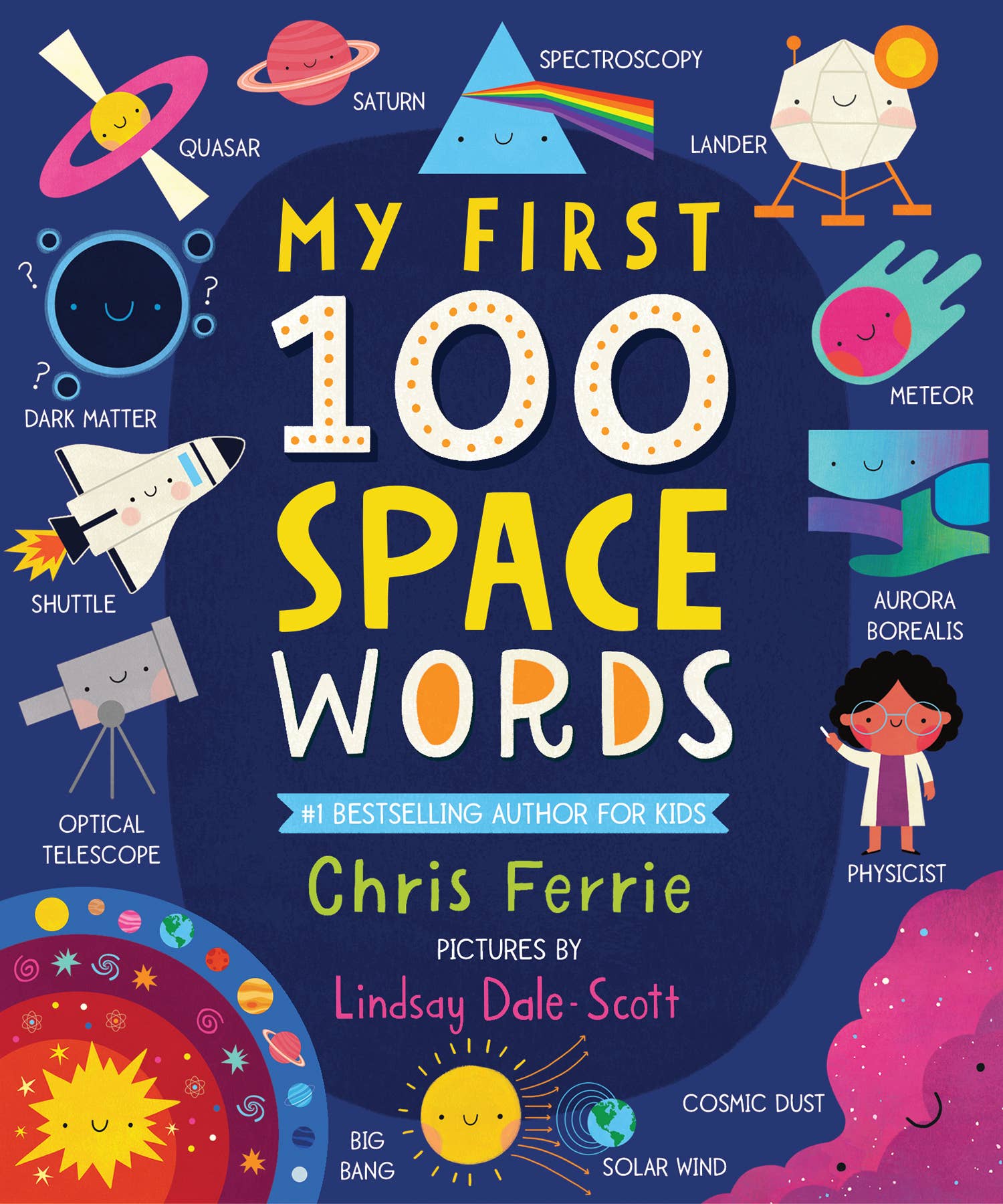 My First 100 Space Words BB-Padded