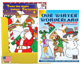 Really Big Coloring Books®, Inc. | ColoringBook.com - 24-Pack Christmas Fun Coloring Books 8.5"x11"