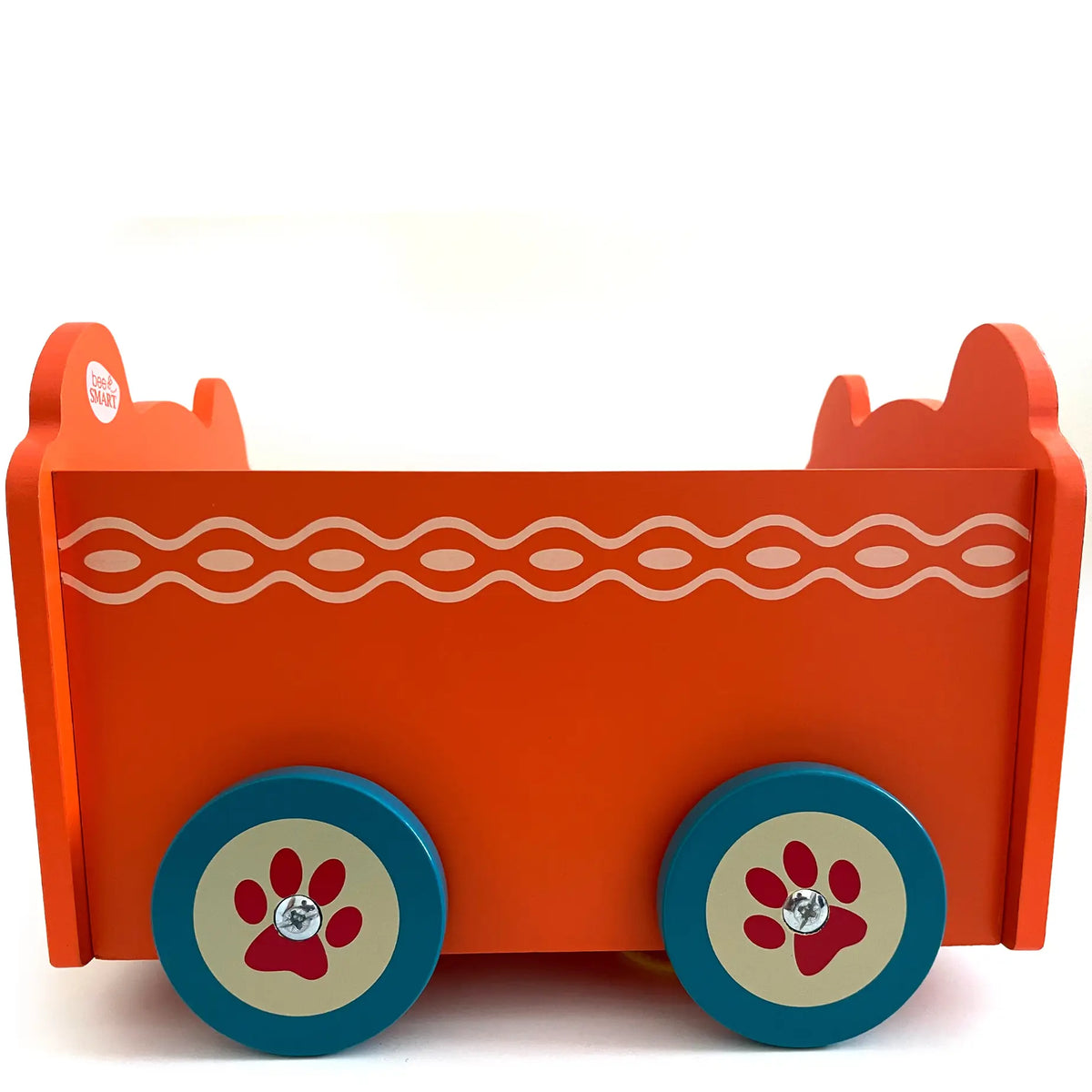 DOG PULL ALONG TOY BOX Flat Packed