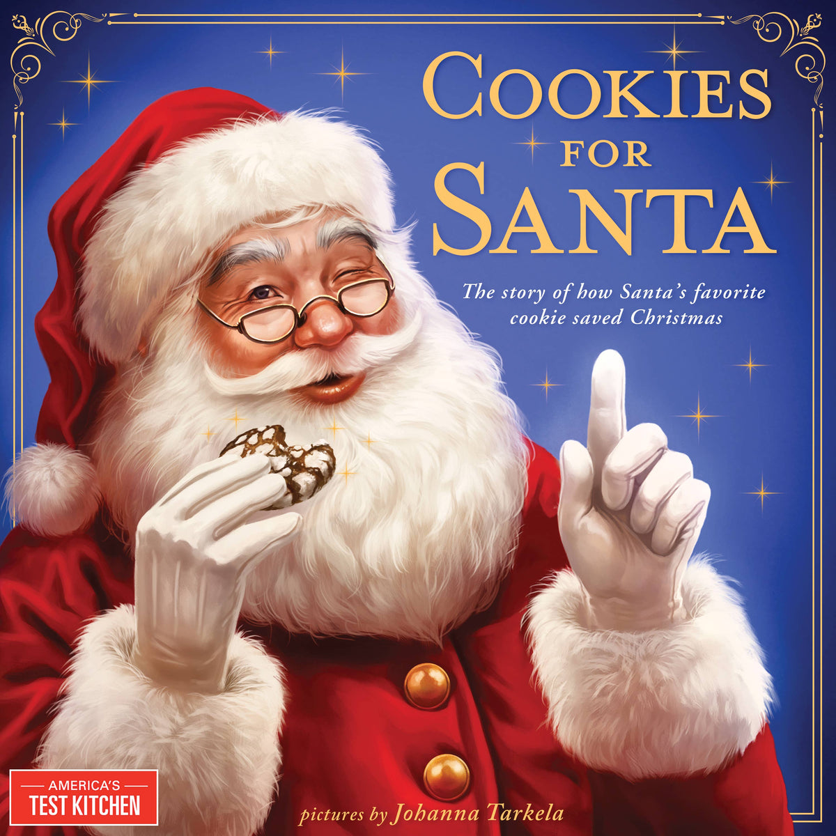Cookies for Santa hardcover