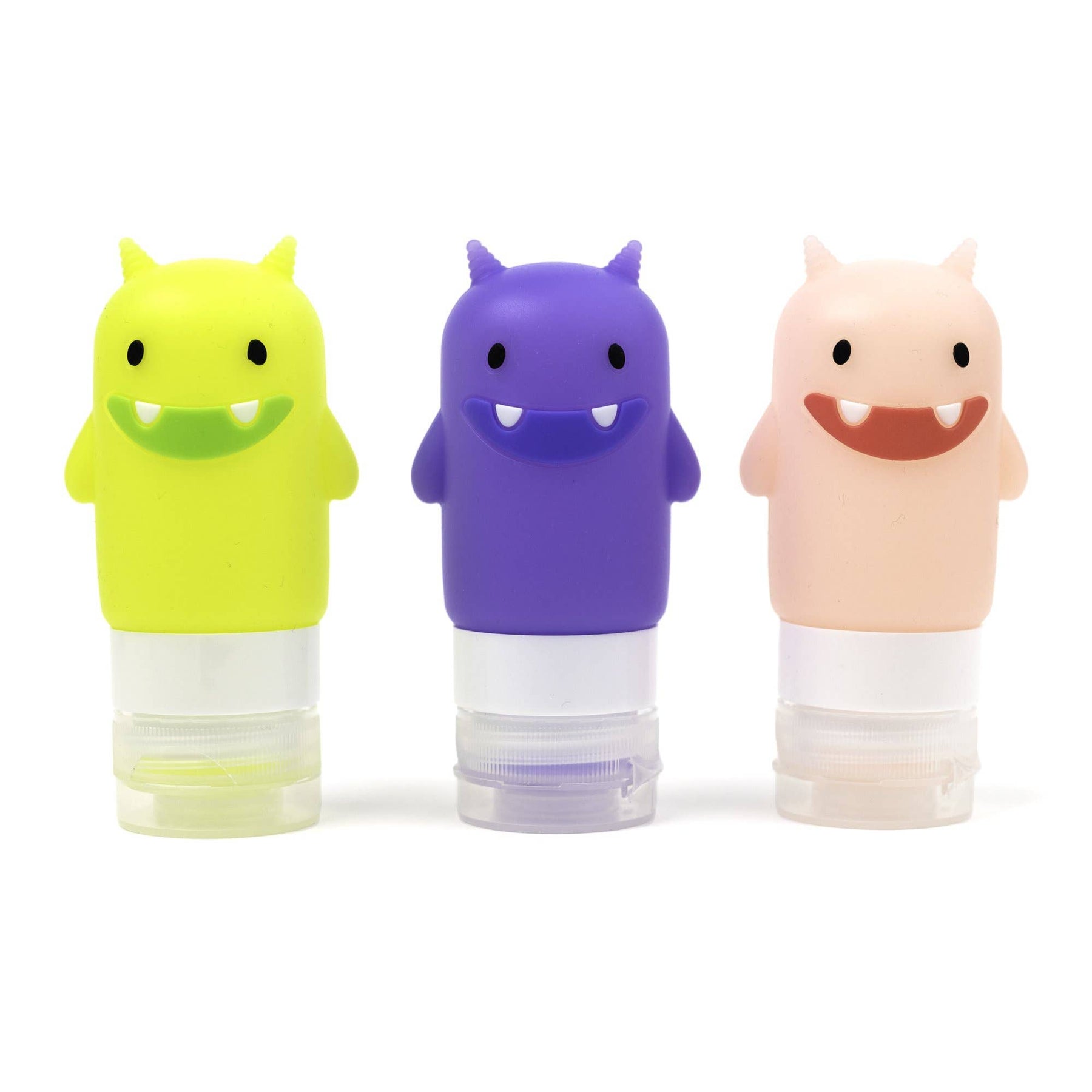 Yumbox - Funny Monsters - Silicone Condiment Squeeze Bottles Set of 3